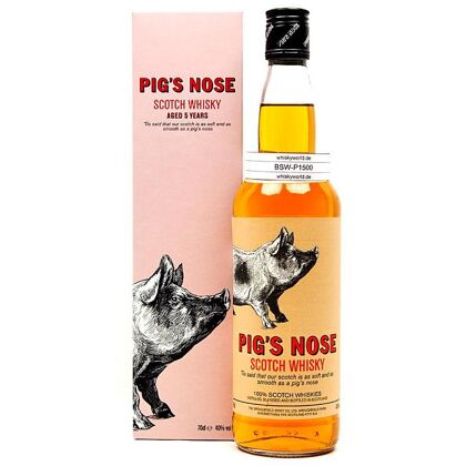 Pig's Nose Blended Scotch Whisky  0,70 Liter/ 40.0% vol