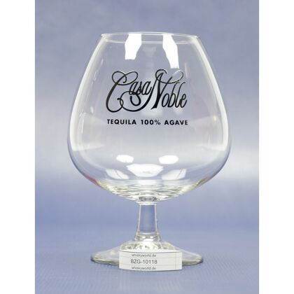 Casa Noble Tequila Glas mit Eichstrich 2 / 4cl Maße ca. H 15cm; D 12/7cm 1 Stück