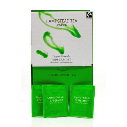Hampstead Tea BIO Organic Peppermint Gastropack mit 250 Teebeutel 375 Gramm