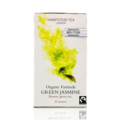 Hampstead Tea BIO Organic Green Jasmine 25 Teebeutel (Auslaufartikel) 50 Gramm