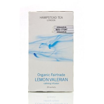 Hampstead Tea BIO Organic Lemon Valerian 20 Teebeutel 30 Gramm