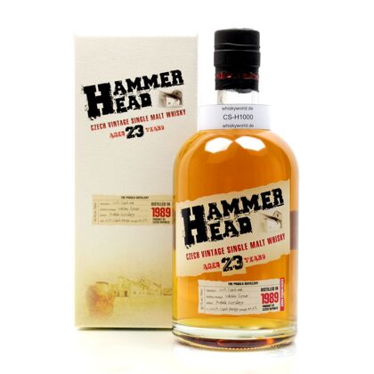 Hammer Head 23 Jahre Single Malt Cask strength 0,70 Liter/ 40.7% vol