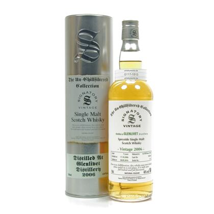 Glenlivet The Un-Chillfiltered Collection Jahrgang 2006 / 1st Fill Sherry Butt 0,70 Liter/ 46.0% vol