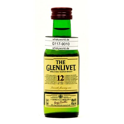 Glenlivet 12 Jahre Miniatur 0,050 Liter/ 40.0% vol