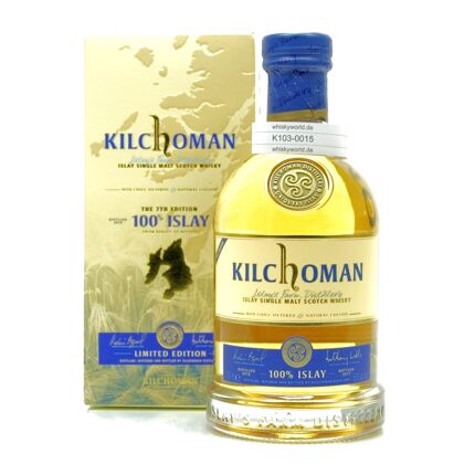 Kilchoman 100% Islay 7th Edition 0,70 Liter/ 50.0% vol