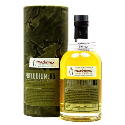 Mackmyra Preludium:05  0,50 Liter/ 48.4% vol