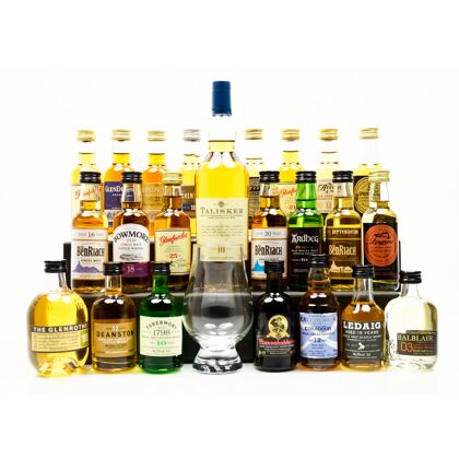 whiskyworld Whisky-Adventskalender Premium 24-teilig zum Befüllen 1,350 Liter/ 45.4% vol