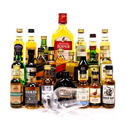 whiskyworld Whisky-Adventskalender Starter 24-teilig zum Befüllen 2015 1,30 Liter/ 40.9% vol