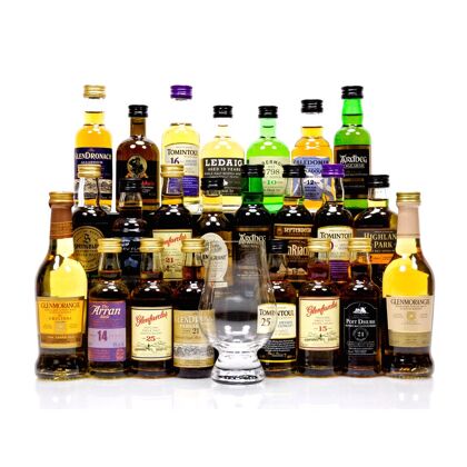 whiskyworld Whisky-Adventskalender 2016 Premium 24-teilig zum Befüllen 1,250 Liter/ 45.1% vol