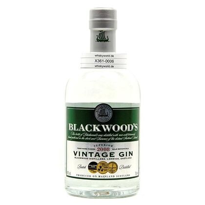 Blackwood's Vintage Dry Gin  0,70 Liter/ 40.0% vol