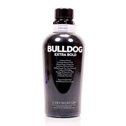 Bulldog London Dry Gin Extra Bold Literflasche 1 Liter/ 47.0% vol