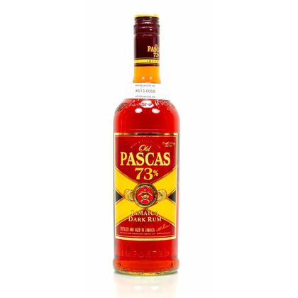 Old Pascas Jamaika Dark Rum (Auslaufartikel) 0,70 Liter/ 73.0% vol