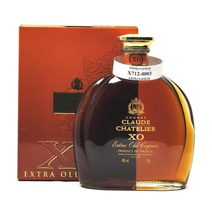 Claude Chatelier XO Extra Old Cognac Karaffenflasche 0,70 Liter/ 40.0% vol