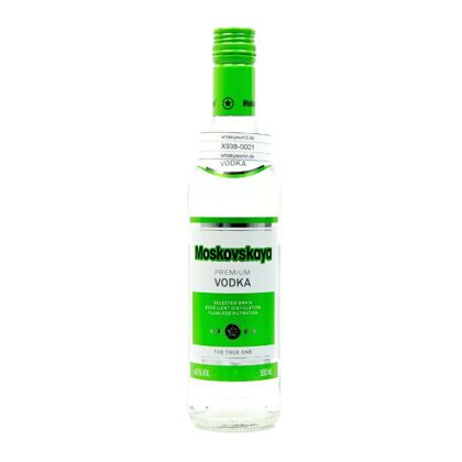 Moskovskaya Premium Vodka (Auslaufartikel) 0,50 Liter/ 40.0% vol
