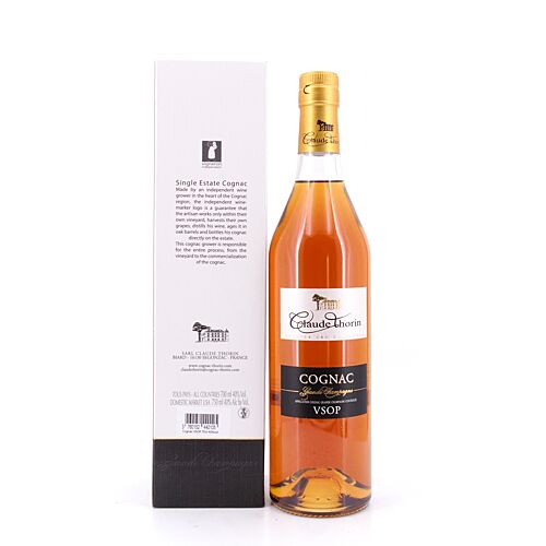 Claude Thorin Cognac Grande Champagne VSOP  0,70 Liter/ 40.0% vol Produktbild