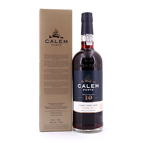 Cálem 10 Jahre Tawny Port  0,750 Liter/ 20.0% vol Produktbild