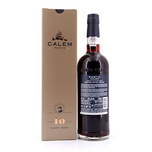 Cálem 10 Jahre Tawny Port  0,750 Liter/ 20.0% vol Produktbild