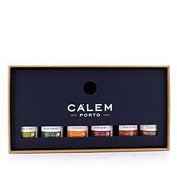 Cálem Minaturenset best. aus Tawny; White Port; Ruby Port; White & Dry; Lagrima & Special Reserve (6 Stück je 0,05l) in Geschenkpackung Produktbild