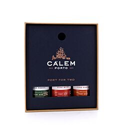 Cálem Port For Two 3 Stck je 0,20l, Ruby Port; Tawny Port & White Port Produktbild