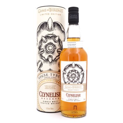 Clynelish Reserve Game of Thrones House Tyrell  0,70 Liter/ 51.2% vol