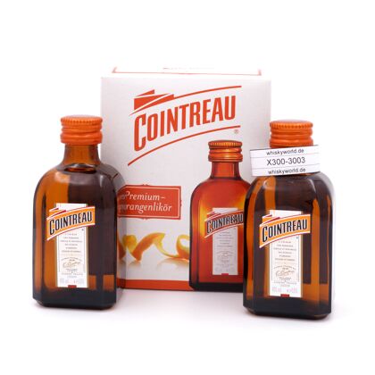 Cointreau Orangenlikör 2er Miniatur-Set 0,10 Liter/ 40.0% vol