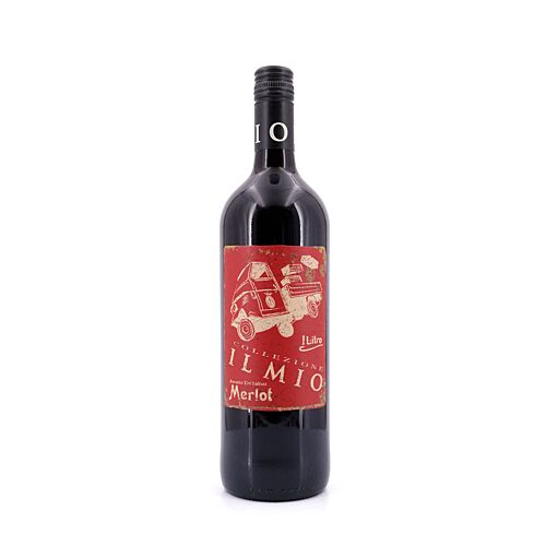 COLLEZIONE IL MIO Merlot IGT Terre Siciliane Literflasche 1 Liter/ 13.0% vol Produktbild