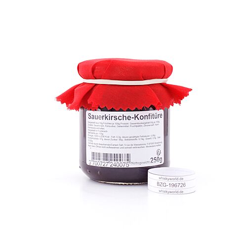 Confiture artisanale Cerise Griotte Sauerkirsch Konfitüre 250 Gramm Produktbild