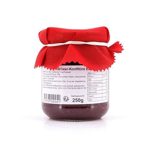 Confiture artisanale Framboise Himbeer Konfitüre 250 Gramm Produktbild