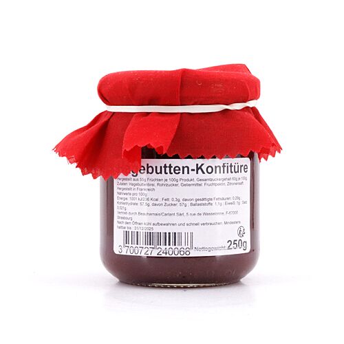 Confiture artisanale Gratte-Cul Hagebutten Konfitüre 250 Gramm Produktbild