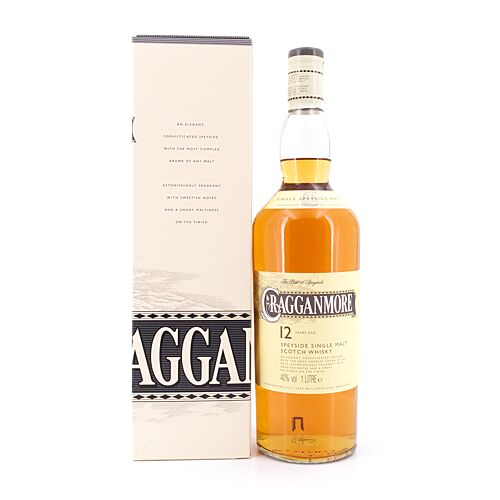 Cragganmore 12 Jahre Literflasche 1 Liter/ 40.0% vol Produktbild
