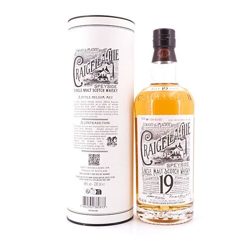 Craigellachie 19 Jahre 0,70 Liter/ 46.0% vol Produktbild