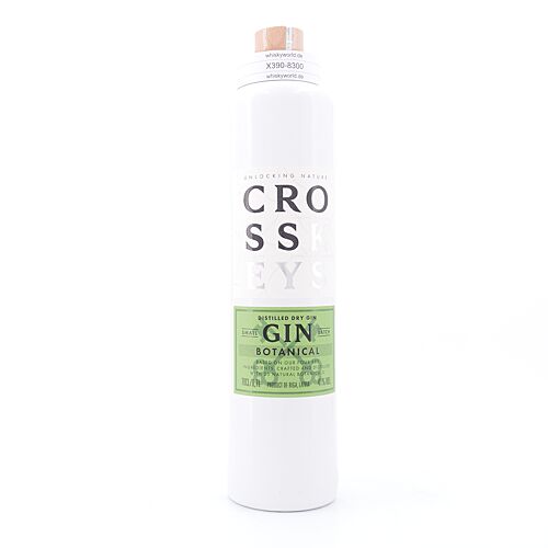 Crosskeys Distilled Dry Gin Steingutflasche 0,70 Liter/ 41.0% vol Produktbild
