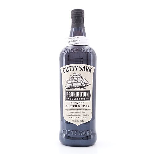 Cutty Sark Prohibition  0,70 Liter/ 50.0% vol Produktbild