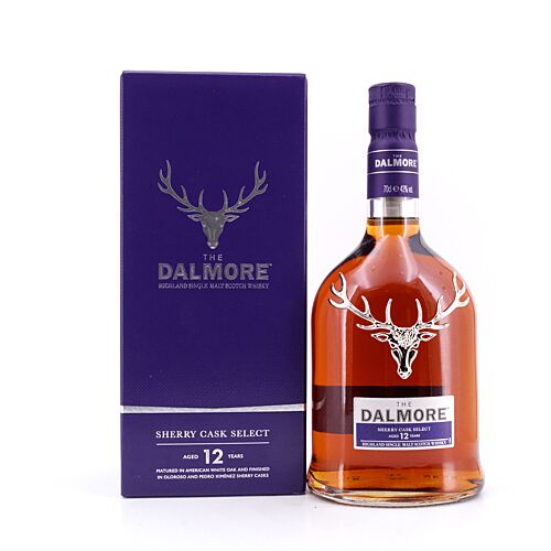 Dalmore 12 Jahre Sherry Select  0,70 Liter/ 43.0% vol Produktbild