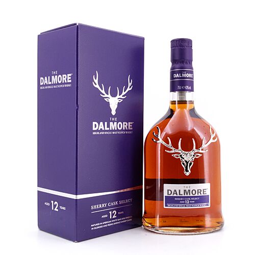 Dalmore 12 Jahre Sherry Select  0,70 Liter/ 43.0% vol Produktbild