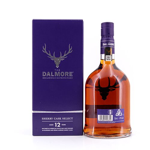 Dalmore 12 Jahre Sherry Select  0,70 Liter/ 43.0% vol Produktbild