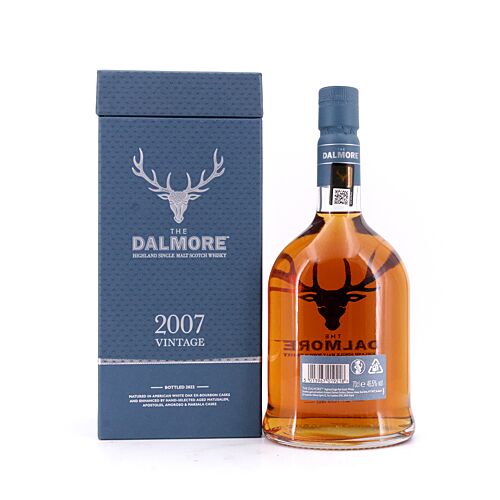 Dalmore 15 Jahre Vintage 2007  0,70 Liter/ 46.5% vol Produktbild