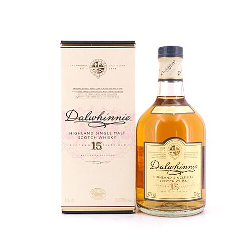 Dalwhinnie 15 Jahre  0,70 Liter/ 43.0% vol Produktbild