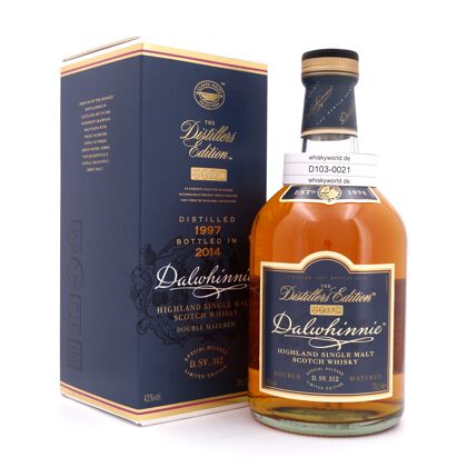 Dalwhinnie Distillers Edition Oloroso Cask finish Jahrgang 1997 0,70 Liter/ 43.0% vol