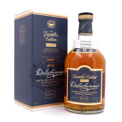 Dalwhinnie Distillers Edition Oloroso Cask finish Jahrgang 1998 0,70 Liter/ 43.0% vol