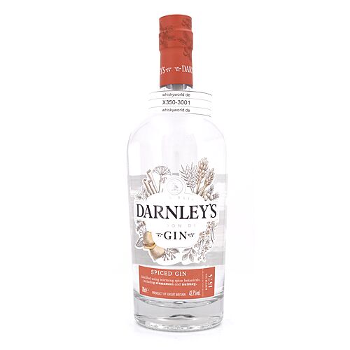 Darnley's Spiced Gin Small Batch London Dry Gin 0,70 Liter/ 42.7% vol Produktbild