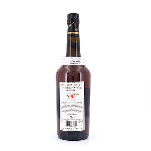 Dauphin Calvados Hors D`Age  0,70 Liter/ 40.0% vol Produktbild