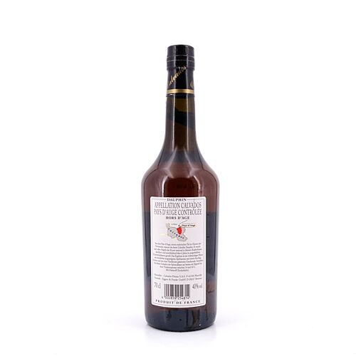 Dauphin Calvados Hors D`Age  0,70 Liter/ 40.0% vol Produktbild