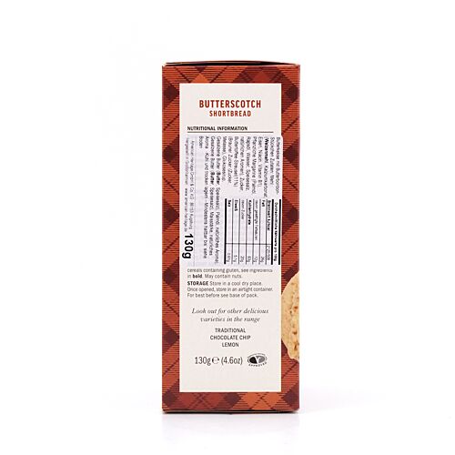 DEAN's Butterscotch Shortbread Rounds  130 Gramm Produktbild