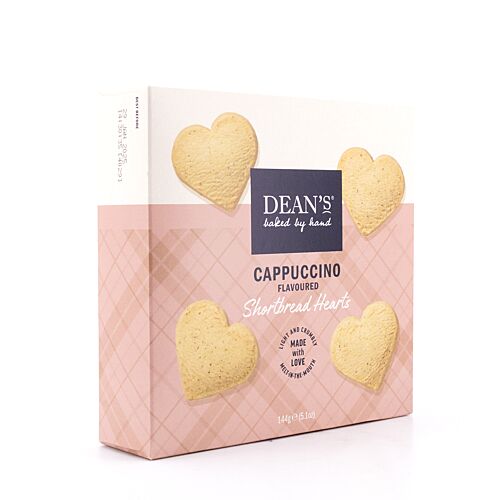 DEAN's Cappuccino Shortbread Hearts  144 Gramm Produktbild