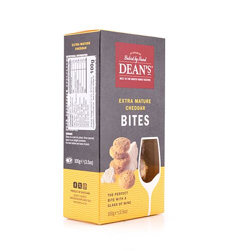 DEAN's Extra Mature Cheddar Bites  90 Gramm Produktbild