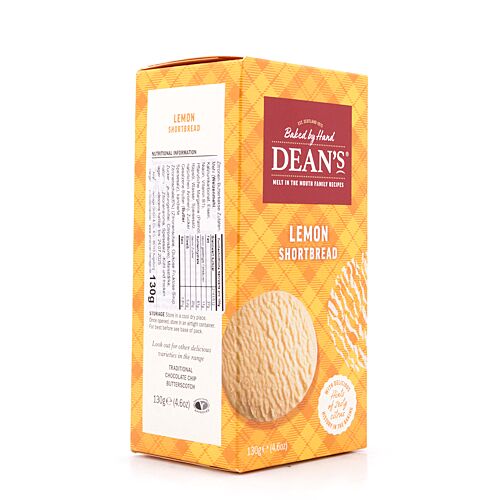 DEAN's Lemon Shortbread Rounds  130 Gramm Produktbild