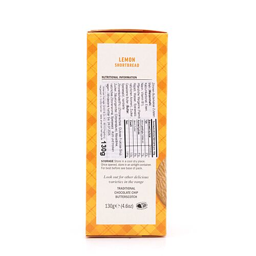 DEAN's Lemon Shortbread Rounds  130 Gramm Produktbild
