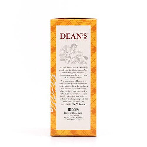 DEAN's Lemon Shortbread Rounds  130 Gramm Produktbild
