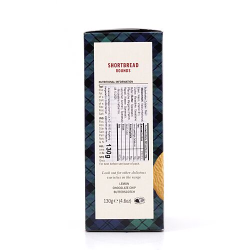 DEAN's Shortbread Rounds  130 Gramm Produktbild